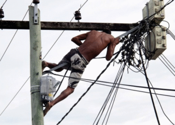 roubo de fios e cabos elétricos