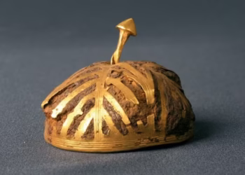 Hemisfério do Tesouro de Villena — Foto: Divulgação/Museu Arqueológico Municipal de Villena