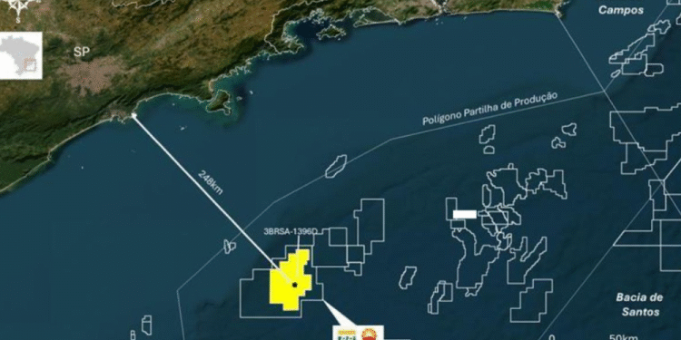 Petrobras anuncia nova descoberta de petróleo na Bacia de Santos