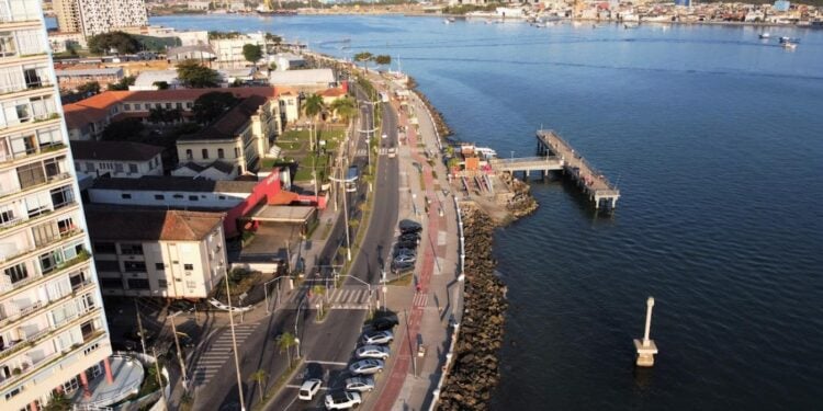 Ponta da Praia - Reprodução/Prefeitura Municipal de Santos