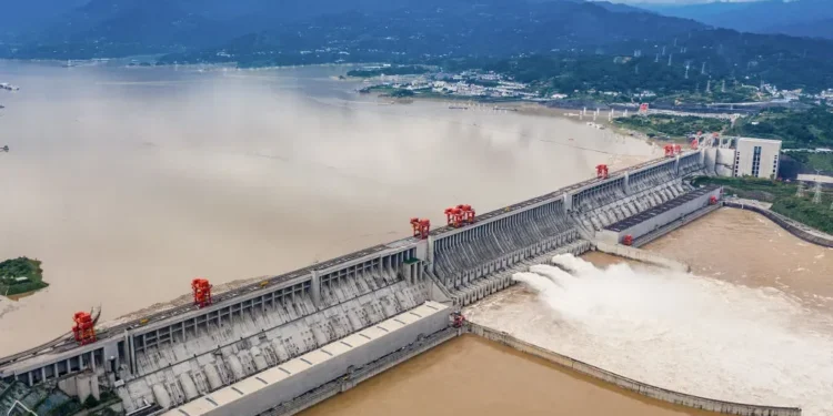 três gargantas barragem