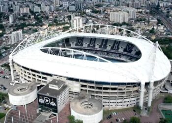 Botafogo avança em negociação para erguer estádio com 30 mil lugares - Imagem: Reprodução/Premiere