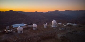 Observatório El Sauce em Río Hurtado, Chile.