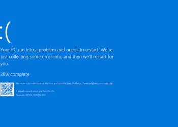 Tela azul do Windows vai mudar após 40 anos - Imagem: Reprodução/Redes Sociais
