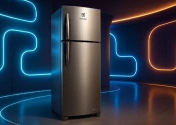 Geladeira com IA conserva comida 30% mais tempo - Imagem: Divulgação/Electrolux