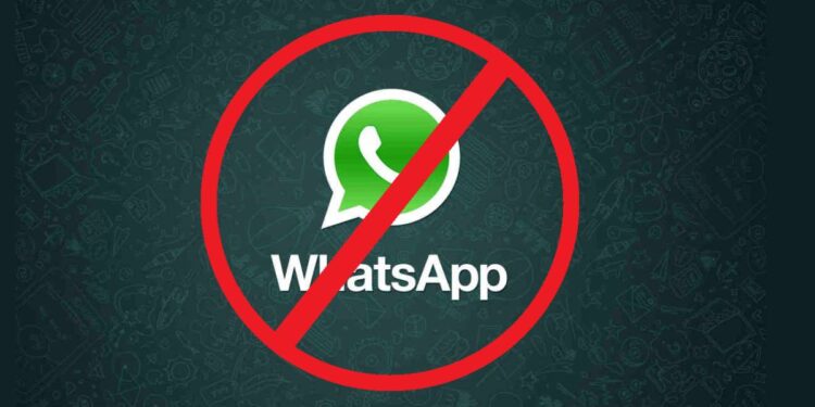 WhatsApp bloqueado - Reprodução