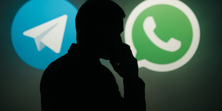 WhatsApp e Telegram - Reprodução
