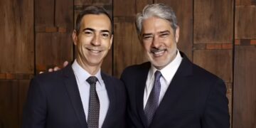Enquanto Bonner ganhava R$ 900 mil, César Tralli vai receber salário de faraó na Globo
