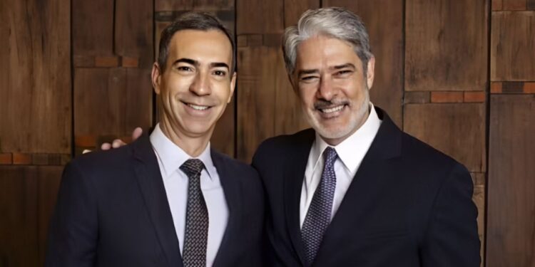 Enquanto Bonner ganhava R$ 900 mil, César Tralli vai receber salário de faraó na Globo