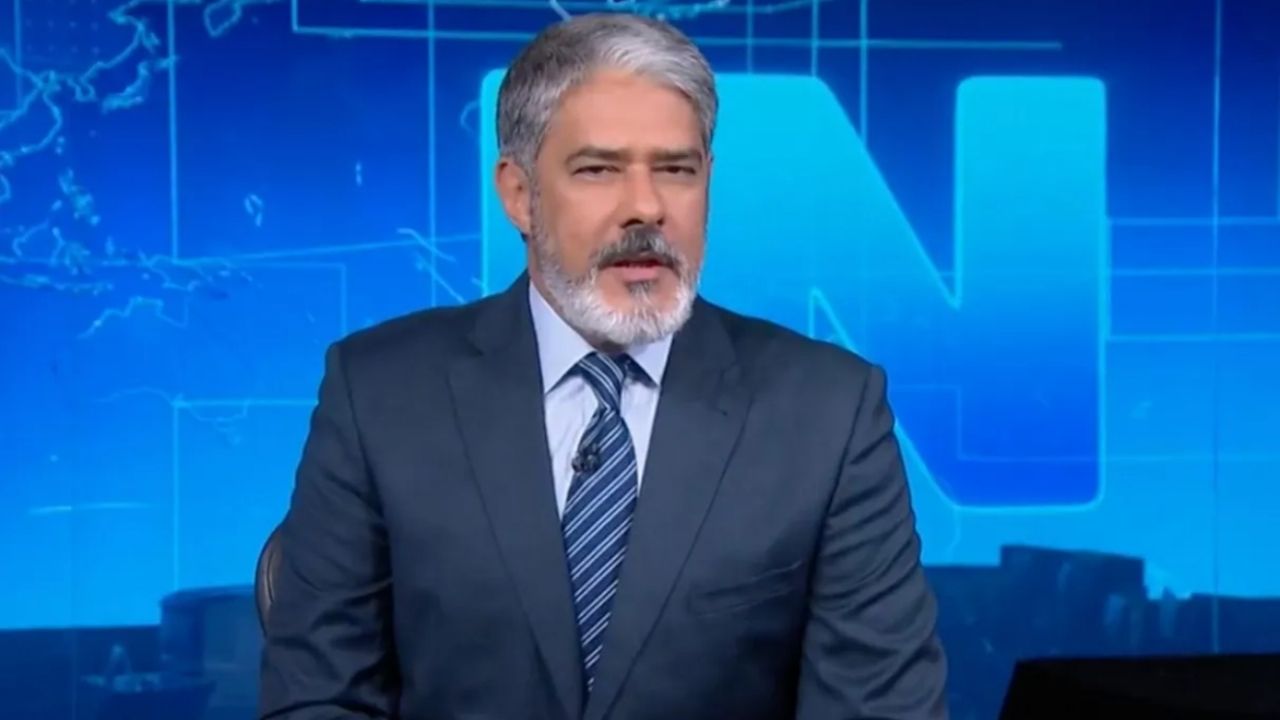 Este era o salário de William Bonner antes da sua despedida na Globo