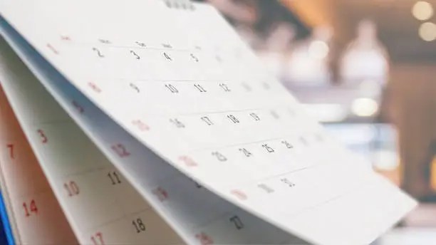 Calendário - Reprodução