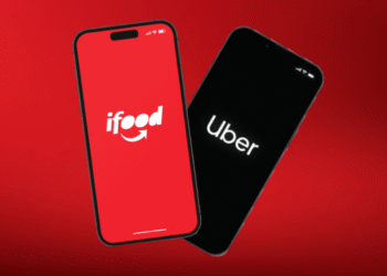 Uber e iFood - Reprodução