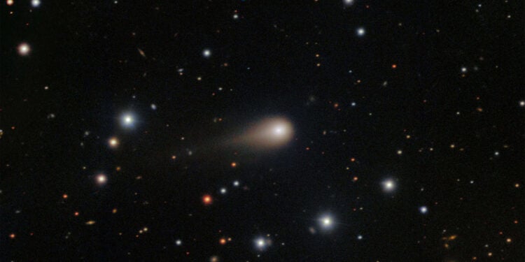 alienígena espaço cometa