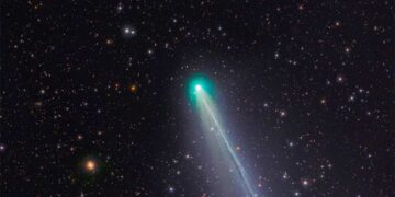 Cometa C 2025 A6 (Lemmon) - Reprodução