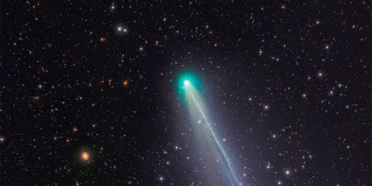 Cometa C 2025 A6 (Lemmon) - Reprodução