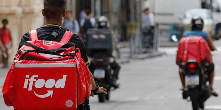 proibição para entregadores do iFood e Uber Eats - Imagem: Fernando Frazão/Agência Brasil