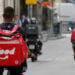 proibição para entregadores do iFood e Uber Eats - Imagem: Fernando Frazão/Agência Brasil