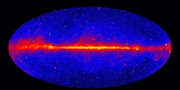 NASA/DOE/Fermi LAT Collaboration/Divulgação via REUTERS