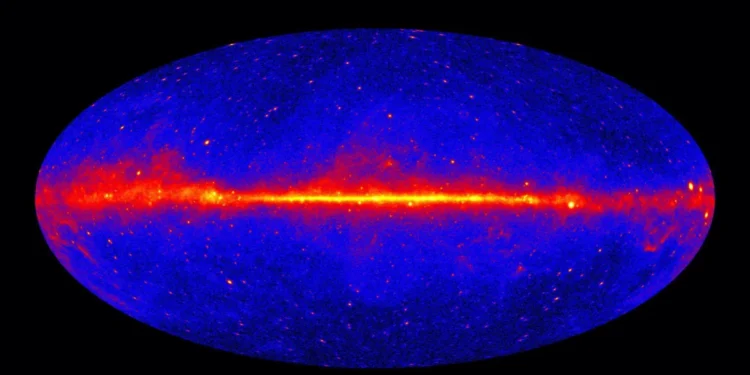 NASA/DOE/Fermi LAT Collaboration/Divulgação via REUTERS