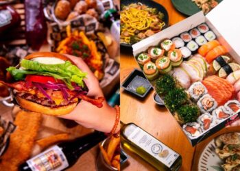 Sushi e Hambúrguer - Reprodução