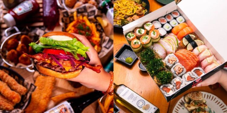 Sushi e Hambúrguer - Reprodução
