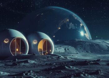 A cidade lunar transparente: como a NASA planeja casas de vidro na Lua