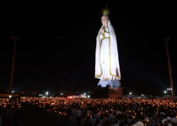 Estátua Nossa Senhora de Fátima - Reprodução/Governo do Ceará