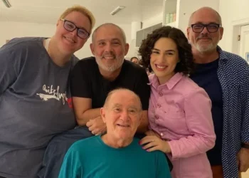 Renato Aragão e filhos