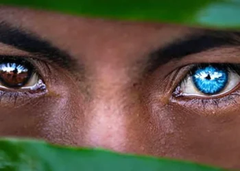 ilha misteriosa da tribo dos olhos azuis