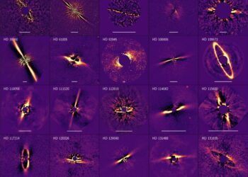 Registro de criação de 51 planetas fora do Sistema Solar é fascinante - Imagem: Divulgação/Engler et al./SPHERE Consortium/ESO