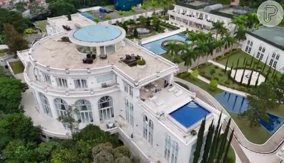 Casa gigantesca no Brasil custa R$ 1 bilhão e é inspirada no Jardins de Luxemburgo - Imagem: Divulgação/Redes Sociais