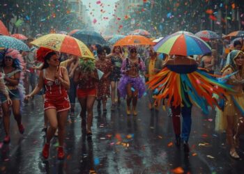 Frente fria combinada com sistemas tropicais deve mudar clima na semana do Carnaval
