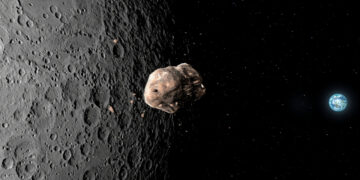Objeto espacial na rota da Lua em 2032 deve colidir com satélite natural