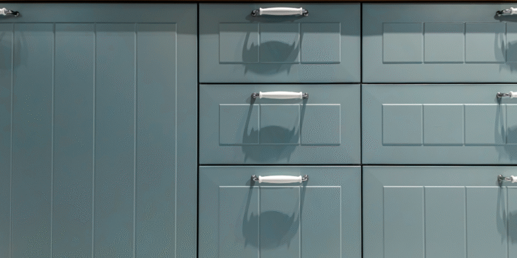 Nova tendência resistente à água substitui armários de MDF