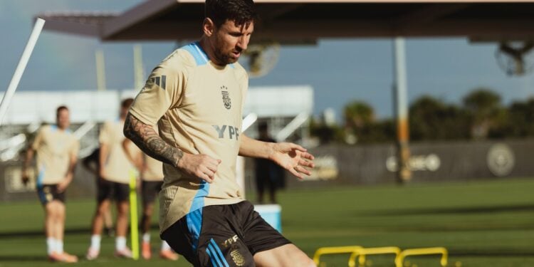 Reprodução: X / Selección Argentina