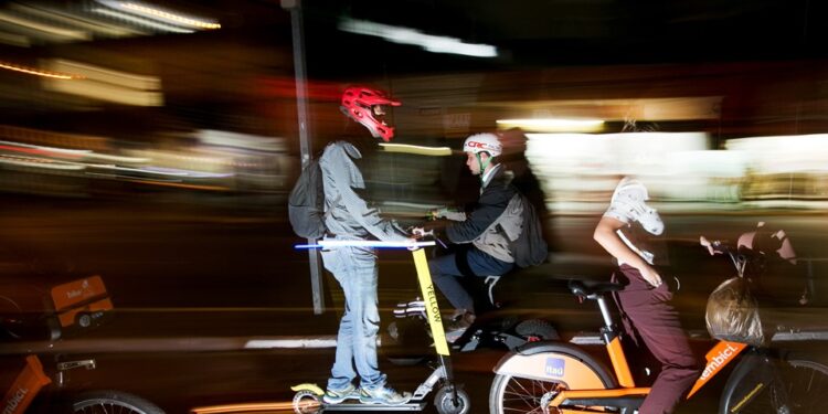 Bicicleta Elétrica - Reprodução