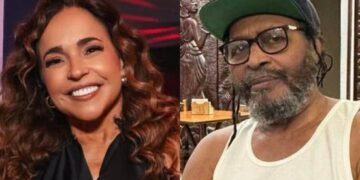Daniela Mercury e Edson Gomes - Reprodução