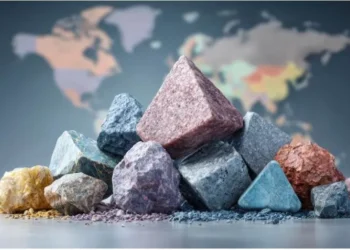 Ilustração de minerais de terras raras  • NeoFeed