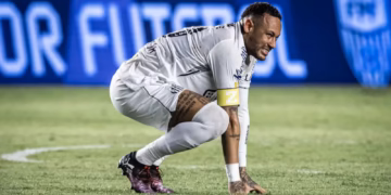 Neymar - Reprodução/Raul Baretta/Santos