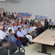 o prefeito bruno siqueira participou da reuniao realizada na sede da vigilancia em saude