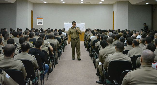Frota da PM será terceirizada 1 coronel bianchini conversou ontem com a tropa e com comandantes de area da 4a rpm para definir estrategias
