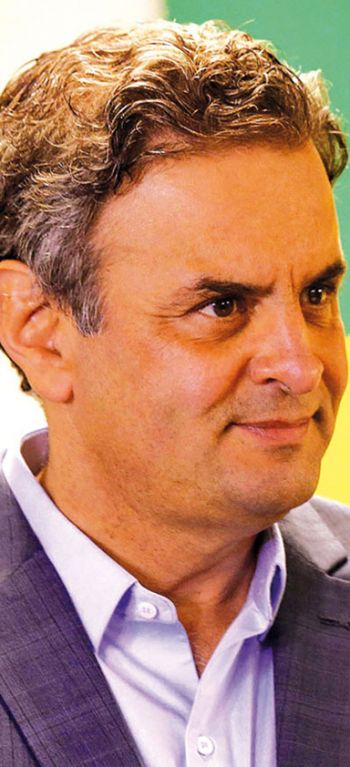 MARCOS FERNANDES/COLIGAÇÃO MUDA BRASIL Aécio recebeu 39,75% dos votos válidos em Minas. Na cidade, 27,68%