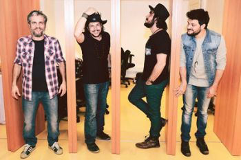 DIVULGAÇÃO Banda Suricato se apresenta na cidade após participar de reality show