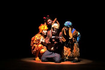 FERNANDO BUSTAMANTE /DIVULGAÇÃO Clássico do teatro infantil, 'Os saltimbancos' é opção deste domingo