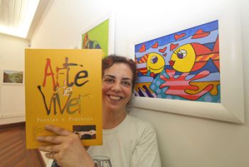 Arte profunda 6 Lilian Furtado participa da mostra com suas poesias