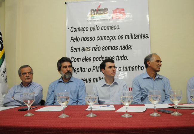 Antônio Júlio, Valdir Raupp, Bruno Siqueira e Antônio Andrade