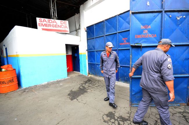 Bombeiros foram ao Real Grandeza nesta manhã