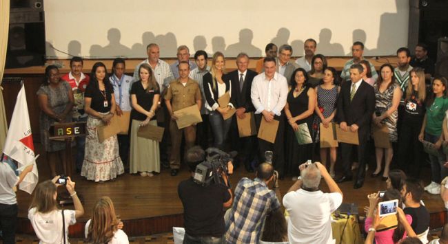Tribuna foi um das homenageadas pela instituição