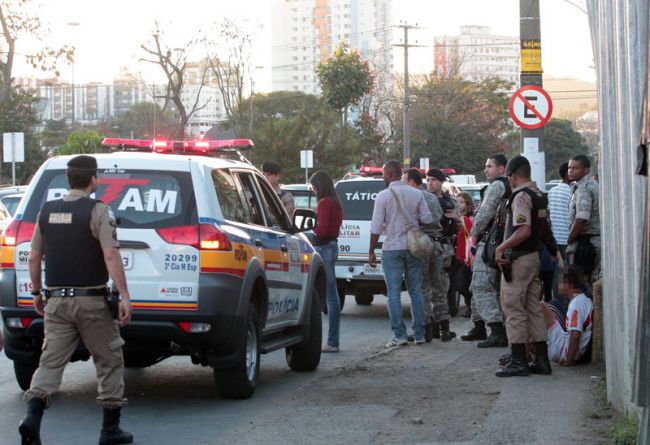 Tumulto que começou no Vitorino Braga terminou na Avenida Brasil próximo à Benjamin Constant
