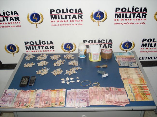 Pedras de crack estavam prontas para o comércio